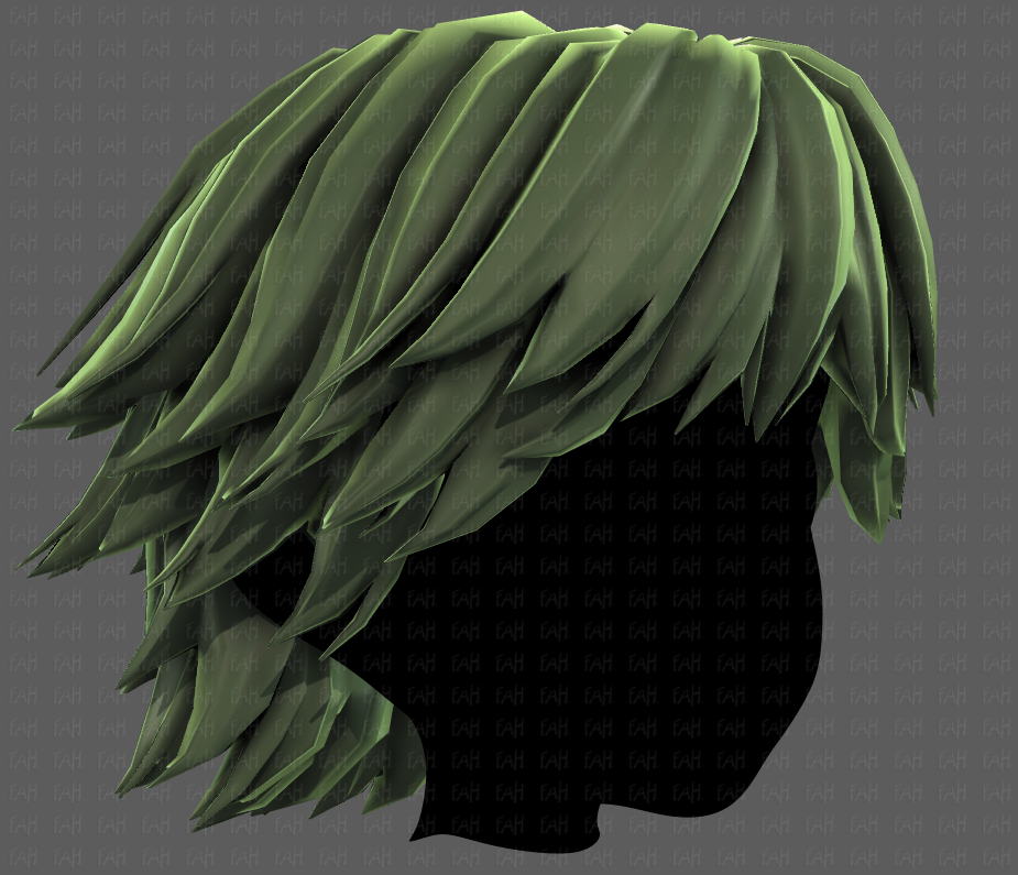 3D Hair style for boy V95 3D Model in Clothing 3DExport