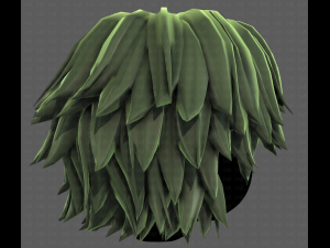 3D Hair style for boy V95 3D Model