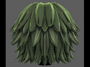 3D Hair style for boy V95 3D Model