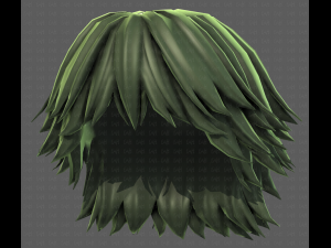3D Hair style for boy V95 3D Model