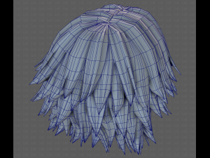 3D Hair style for boy V95 3D Model