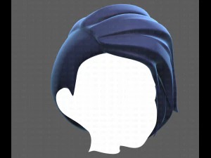 Base Hair for Boy V31 3D Model