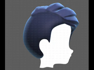 Base Hair for Boy V31 3D Model