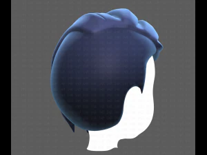 Base Hair for Boy V31 3D Model