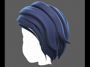 Base Hair for Boy V31 3D Model