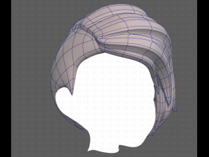 Base Hair for Boy V31 Modèle 3D