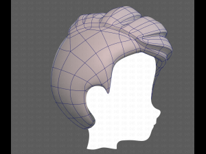 Base Hair for Boy V31 Modèle 3D