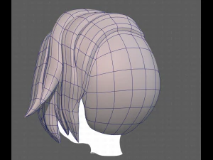 Base Hair for Boy V31 3D Model