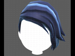 Base Hair for Boy V31 3D Model