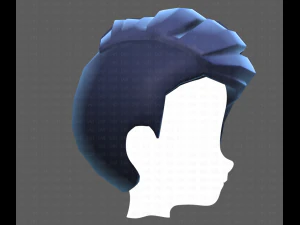 Base Hair for Boy V31 3D Model
