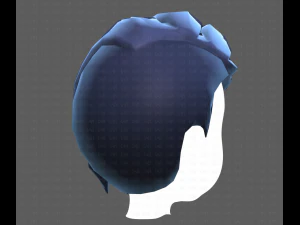 Base Hair for Boy V31 3D Model