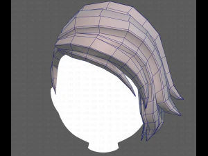 Base Hair for Boy V31 3D Model