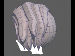 Base Hair for Boy V31 3D Model