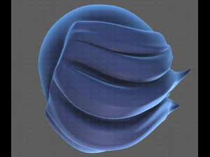 Base Hair for Boy V31 3D Model