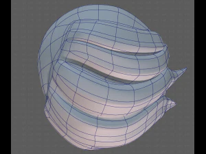 Base Hair for Boy V31 3D Model