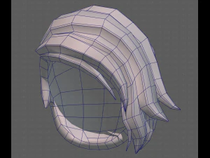 Base Hair for Boy V31 3D Model