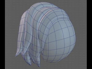 Base Hair for Boy V31 3D Model