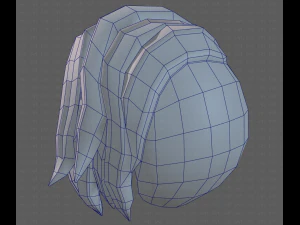 Base Hair for Boy V31 3D Model