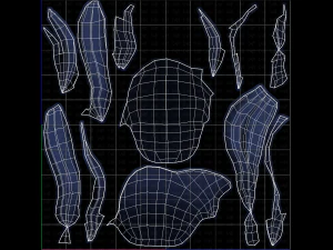 Base Hair for Boy V31 3D Model