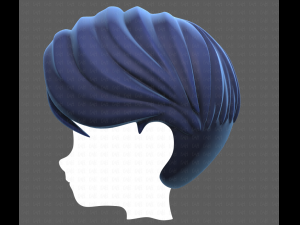 Base Hair for Boy V32 Modelo 3D
