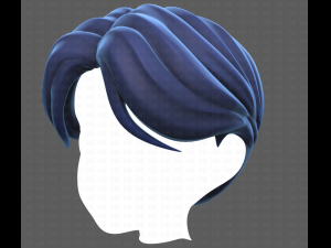 Base Hair for Boy V32 Modelo 3D
