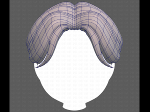 Base Hair for Boy V32 Modelo 3D
