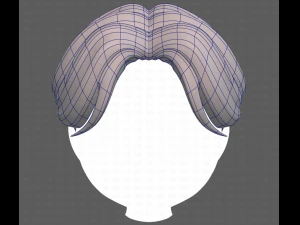 Base Hair for Boy V32 3D Model
