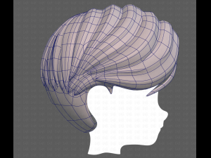 Base Hair for Boy V32 Modelo 3D