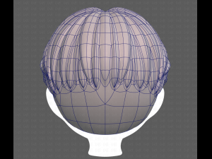 Base Hair for Boy V32 Modelo 3D