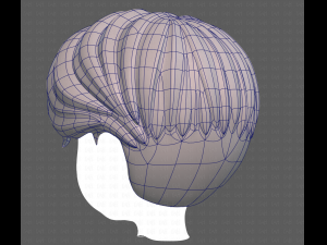 Base Hair for Boy V32 Modelo 3D