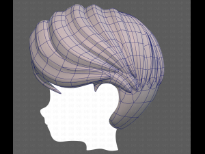 Base Hair for Boy V32 Modelo 3D