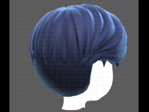 Base Hair for Boy V32 Modelo 3D
