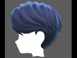 Base Hair for Boy V32 Modelo 3D