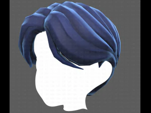 Base Hair for Boy V32 3D Model