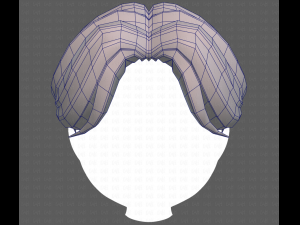Base Hair for Boy V32 Modelo 3D
