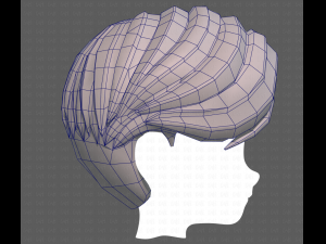 Base Hair for Boy V32 Modelo 3D