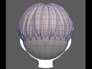 Base Hair for Boy V32 Modelo 3D