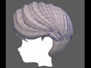 Base Hair for Boy V32 Modelo 3D