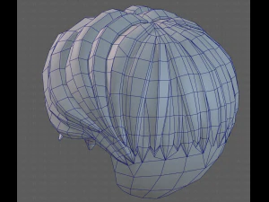 Base Hair for Boy V32 3D Model