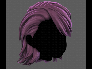 3D Hair style for boy V96 Model 3D