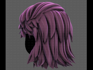 3D Hair style for boy V96 Model 3D