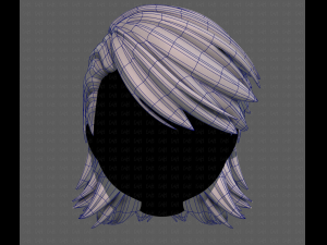 3D Hair style for boy V96 Model 3D