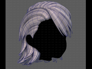 3D Hair style for boy V96 Model 3D