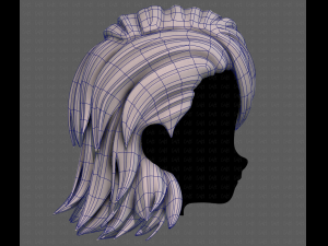 3D Hair style for boy V96 Model 3D