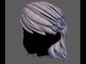 3D Hair style for boy V96 Model 3D