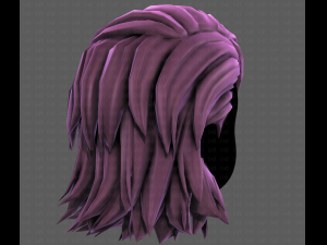 3D Hair style for boy V96 Model 3D