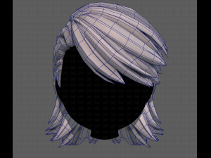 3D Hair style for boy V96 Model 3D