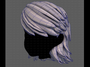 3D Hair style for boy V96 Model 3D