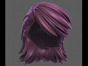 3D Hair style for boy V96 Model 3D