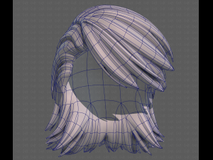 3D Hair style for boy V96 Model 3D